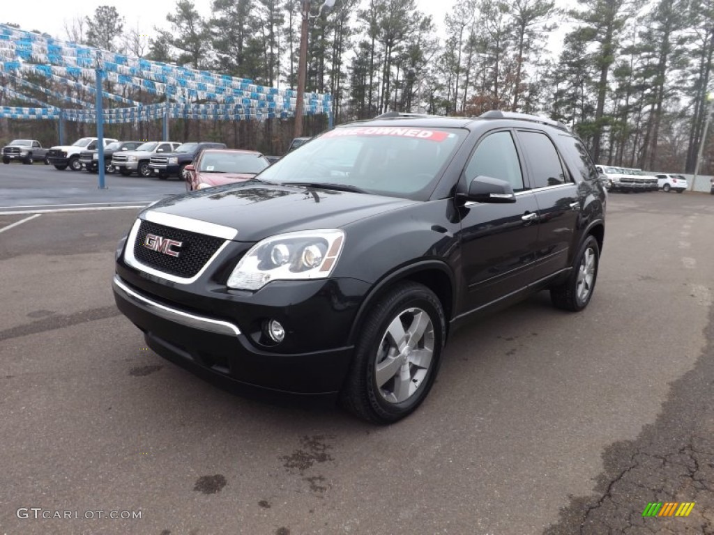 Carbon Black Metallic 2011 GMC Acadia SLT AWD Exterior Photo #76858967
