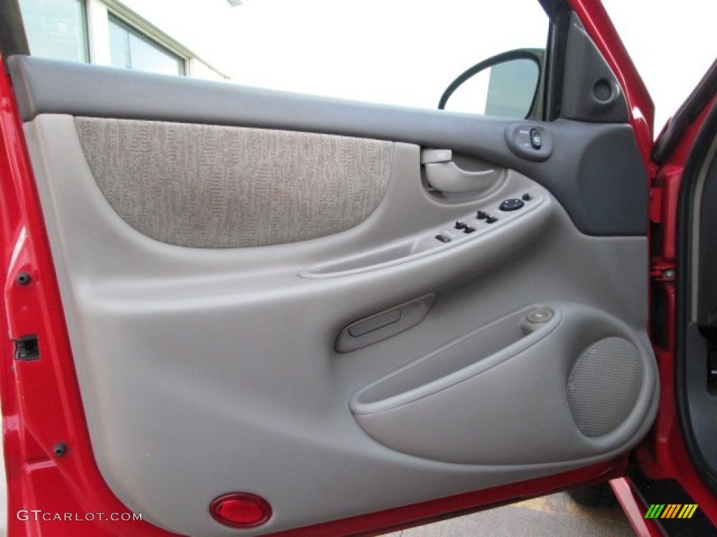2003 Alero GL Sedan - Bright Red / Pewter photo #19