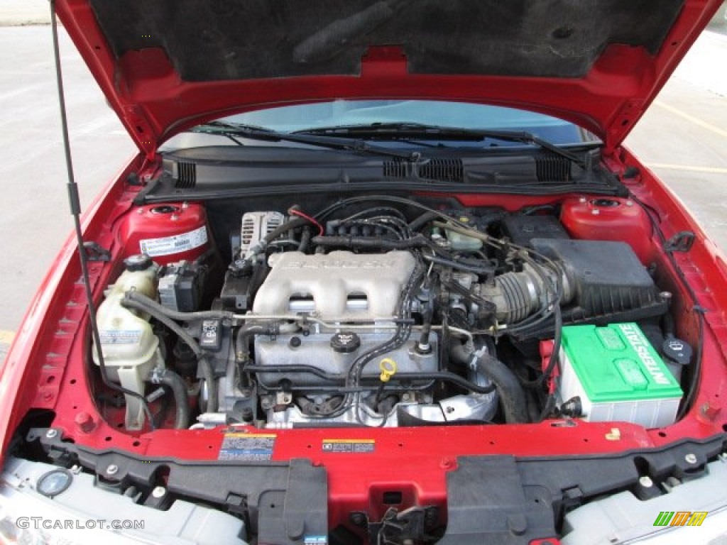 2003 Alero GL Sedan - Bright Red / Pewter photo #23