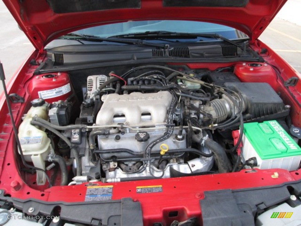 2003 Alero GL Sedan - Bright Red / Pewter photo #24