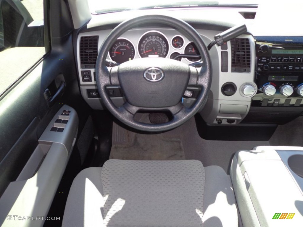 2009 Tundra Double Cab - Slate Gray Metallic / Graphite Gray photo #6