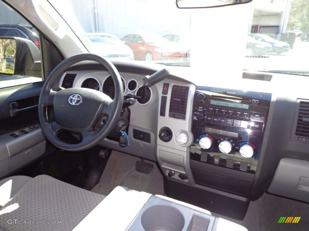 2009 Tundra Double Cab - Slate Gray Metallic / Graphite Gray photo #11