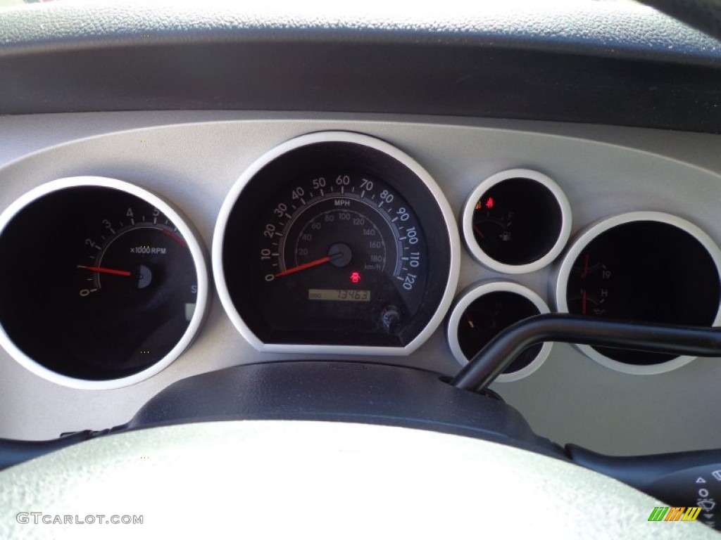 2009 Tundra Double Cab - Slate Gray Metallic / Graphite Gray photo #18