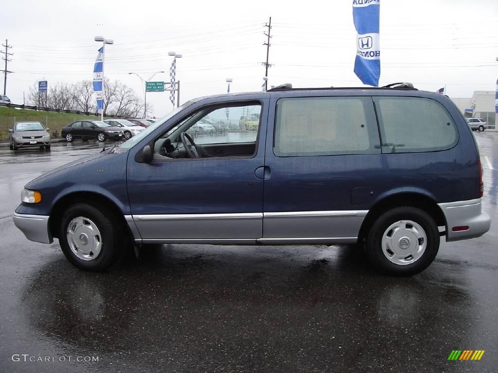 1996 Villager GS - Medium Wedgewood Blue Metallic / Grey photo #2