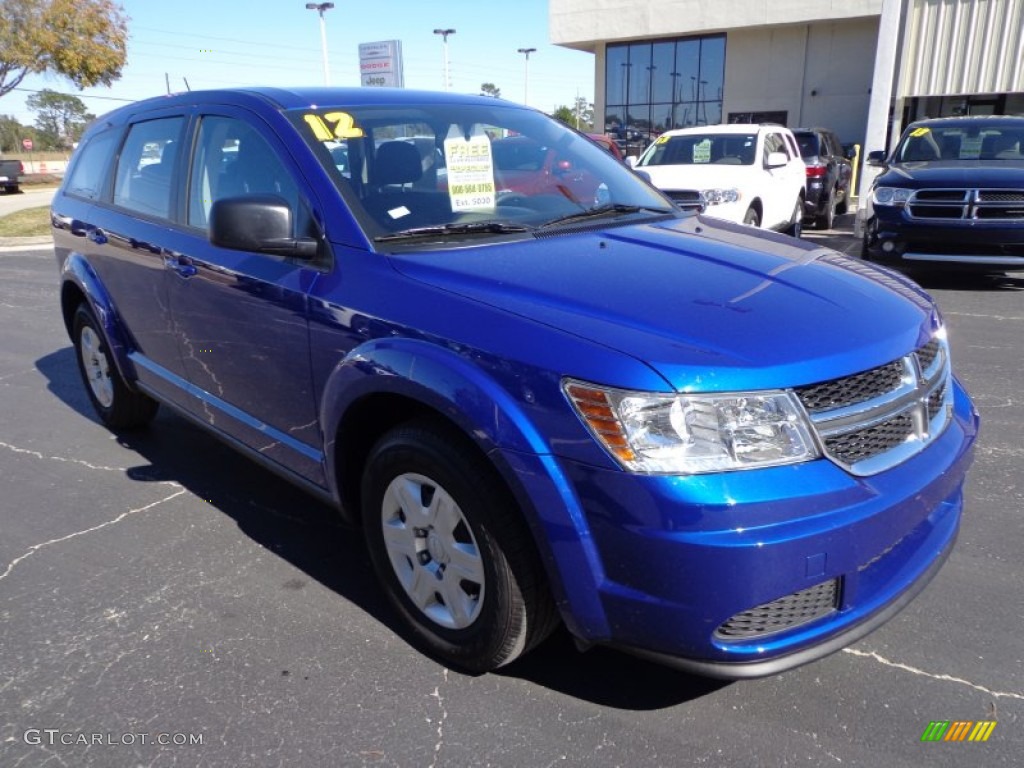 Blue Pearl 2012 Dodge Journey American Value Package Exterior Photo #76862110