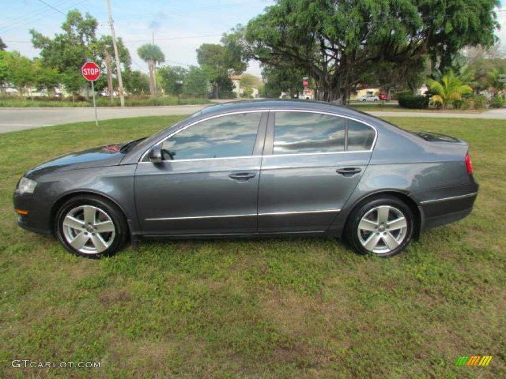 Island Grey Metallic 2009 Volkswagen Passat Komfort Sedan Exterior Photo #76862376