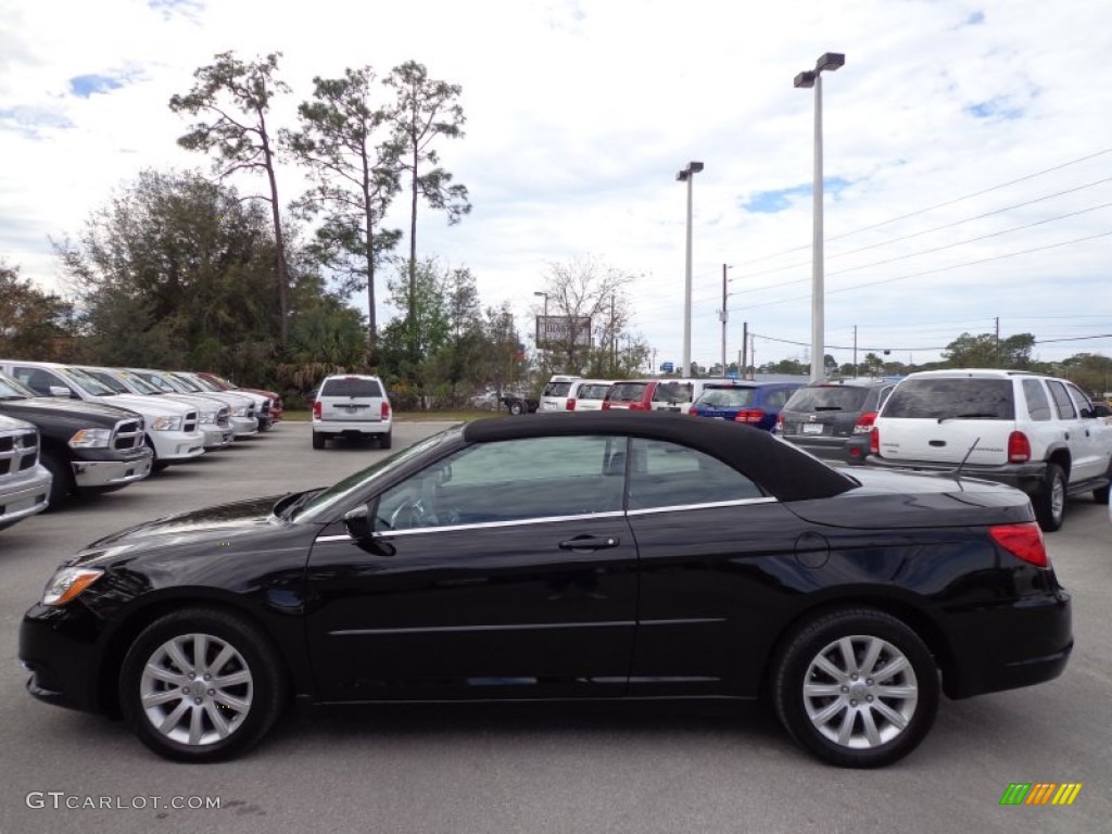 Black 2012 Chrysler 200 Touring Convertible Exterior Photo #76863078
