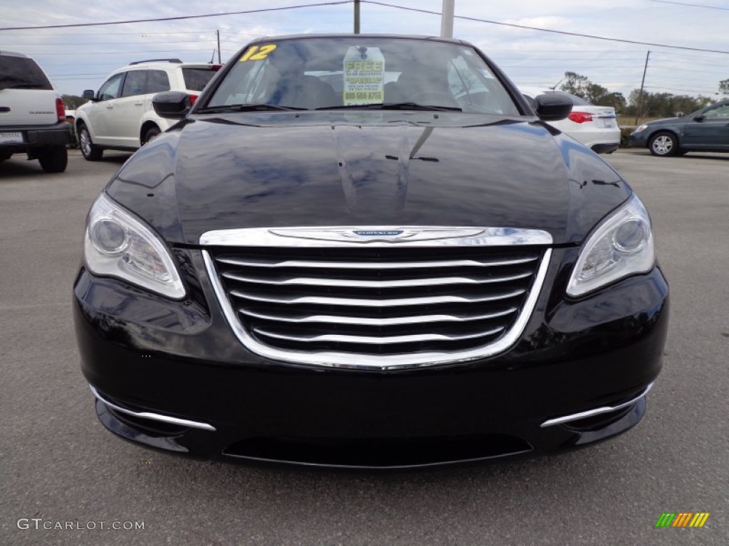 Black 2012 Chrysler 200 Touring Convertible Exterior Photo #76863144