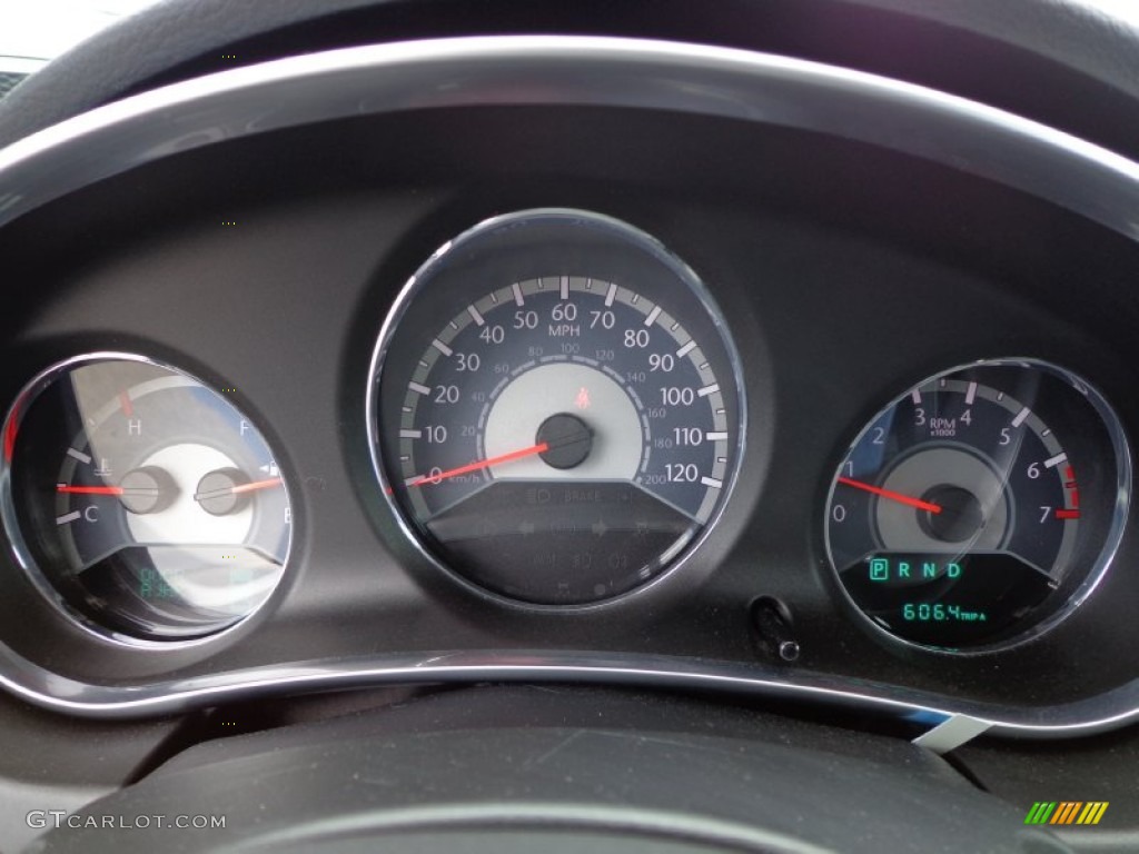 2012 Chrysler 200 Touring Convertible Gauges Photo #76863174