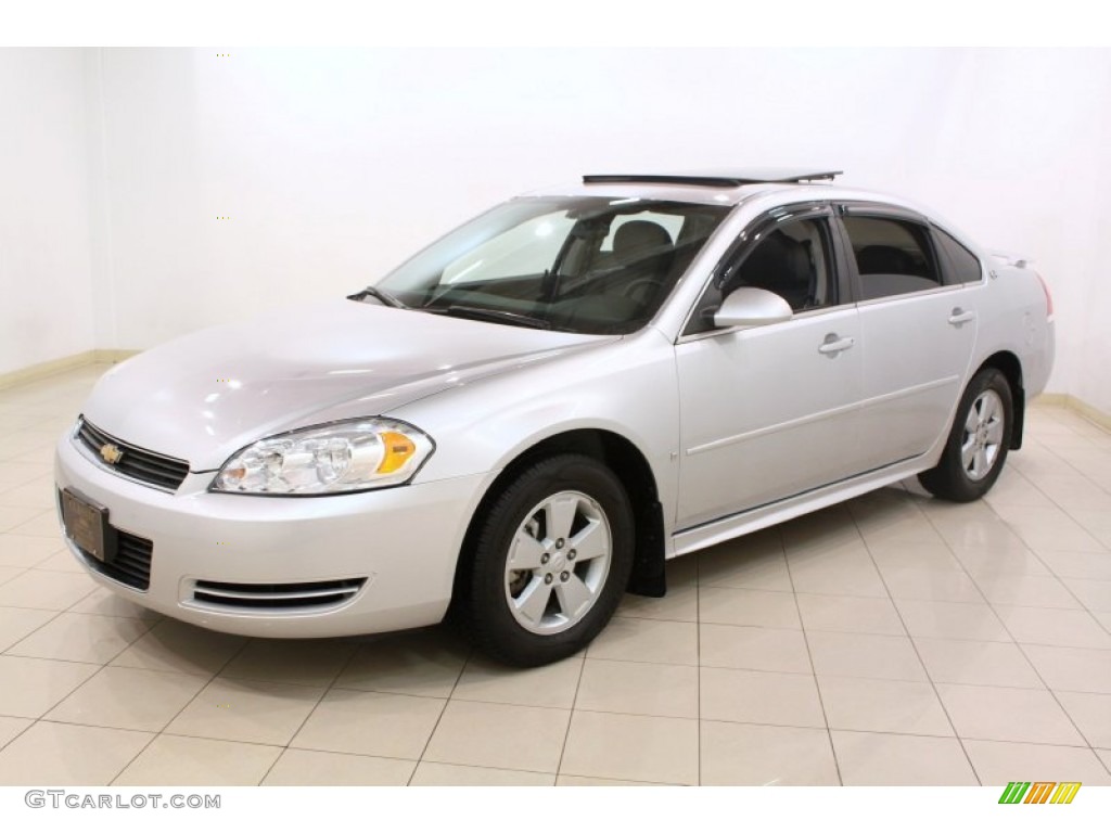 Silver Ice Metallic 2009 Chevrolet Impala LT Exterior Photo #76863456