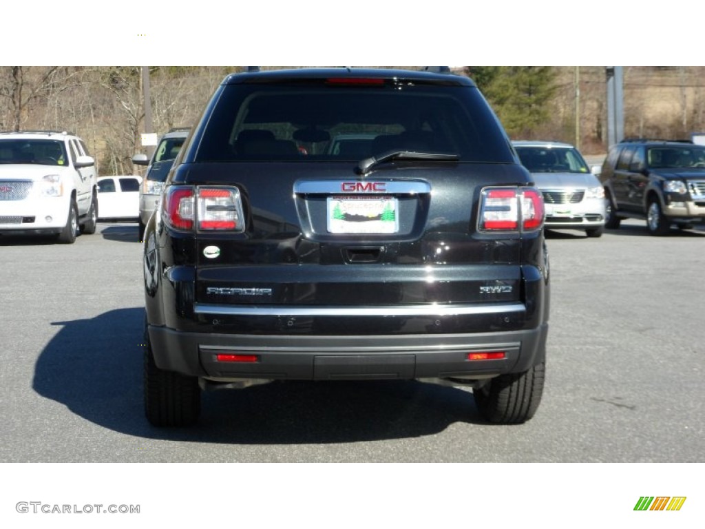 2013 Acadia SLE AWD - Carbon Black Metallic / Ebony photo #6