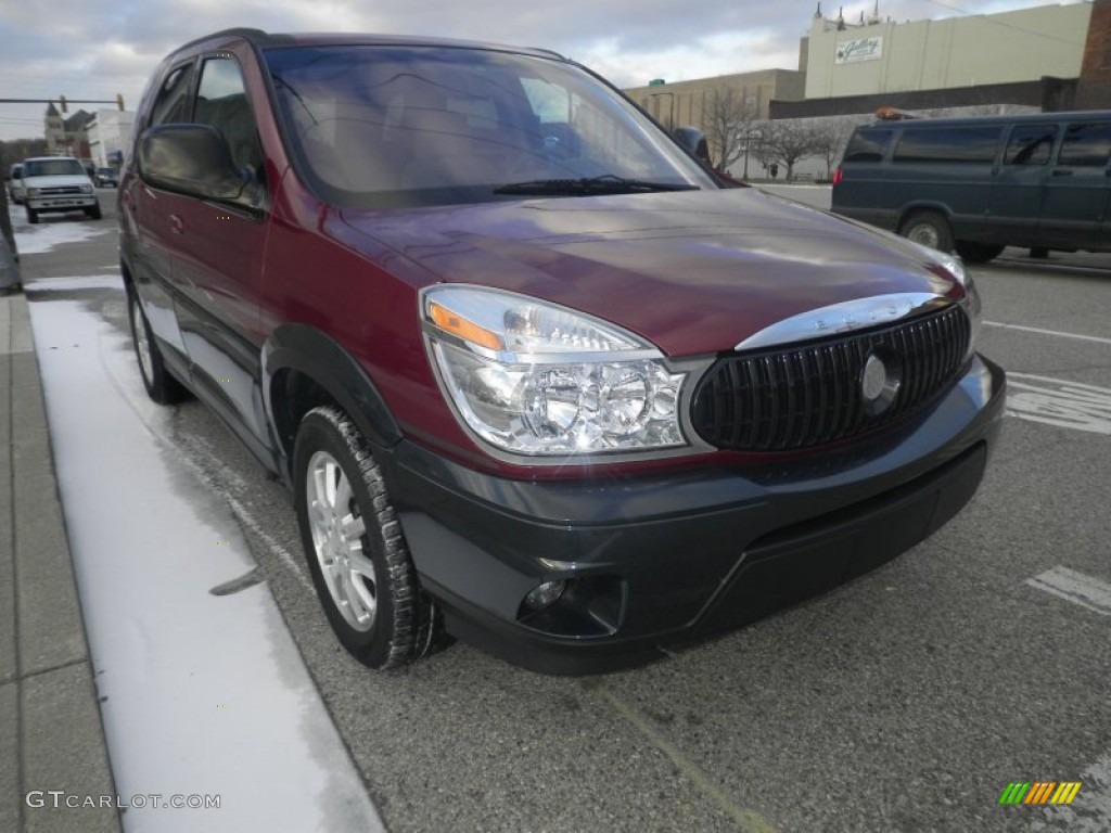 Cardinal Red Metallic Buick Rendezvous