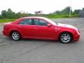 Crystal Red 2008 Cadillac STS V8 Exterior