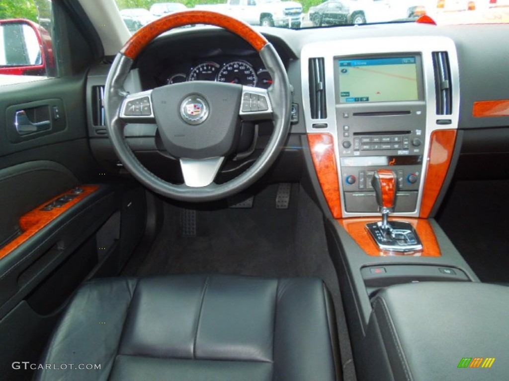 2008 Cadillac STS V8 Ebony Dashboard Photo #76864038