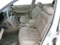 2001 Mazda 626 Beige Interior Front Seat Photo