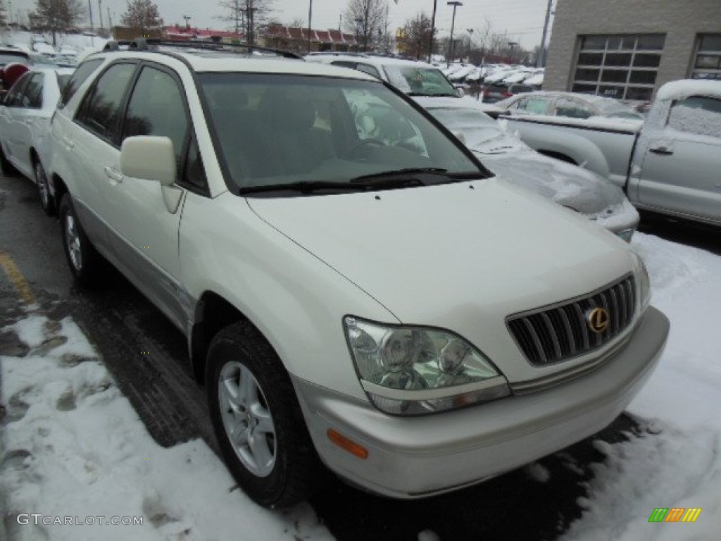 2003 RX 300 AWD - White Gold Crystal / Ivory photo #1