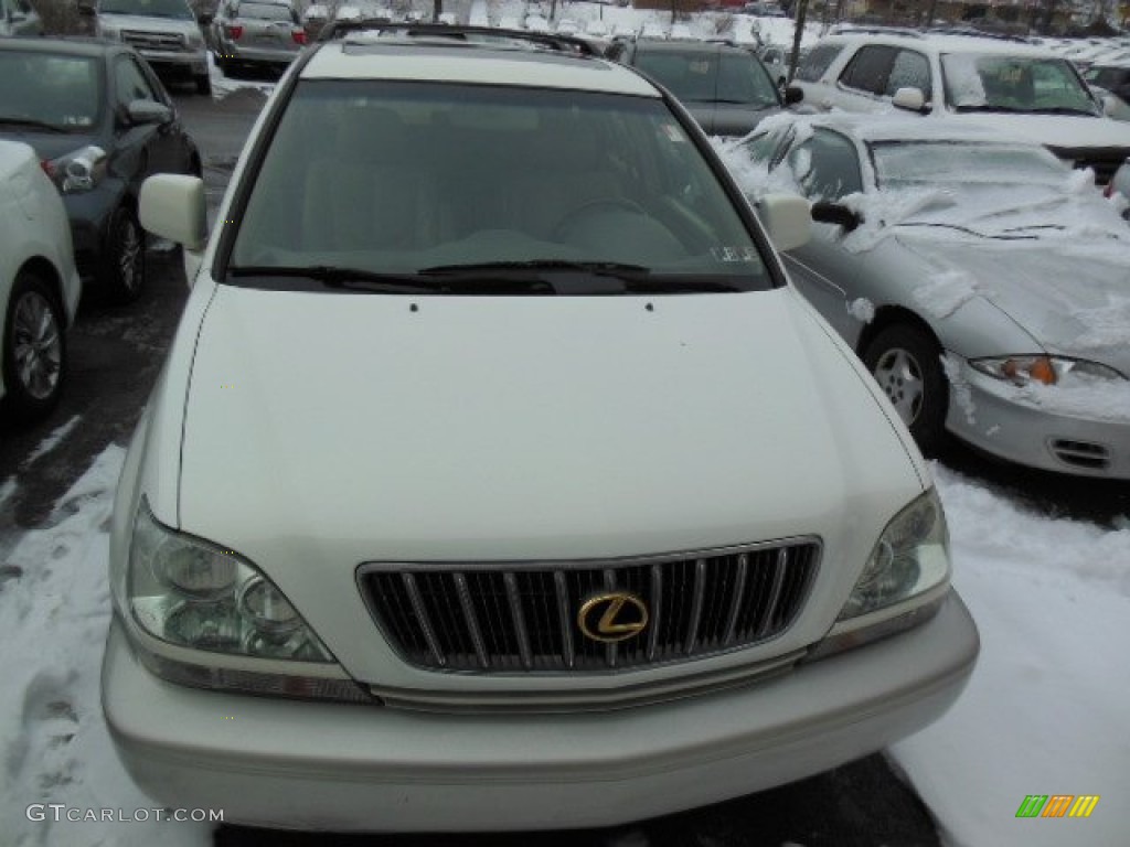 2003 RX 300 AWD - White Gold Crystal / Ivory photo #2