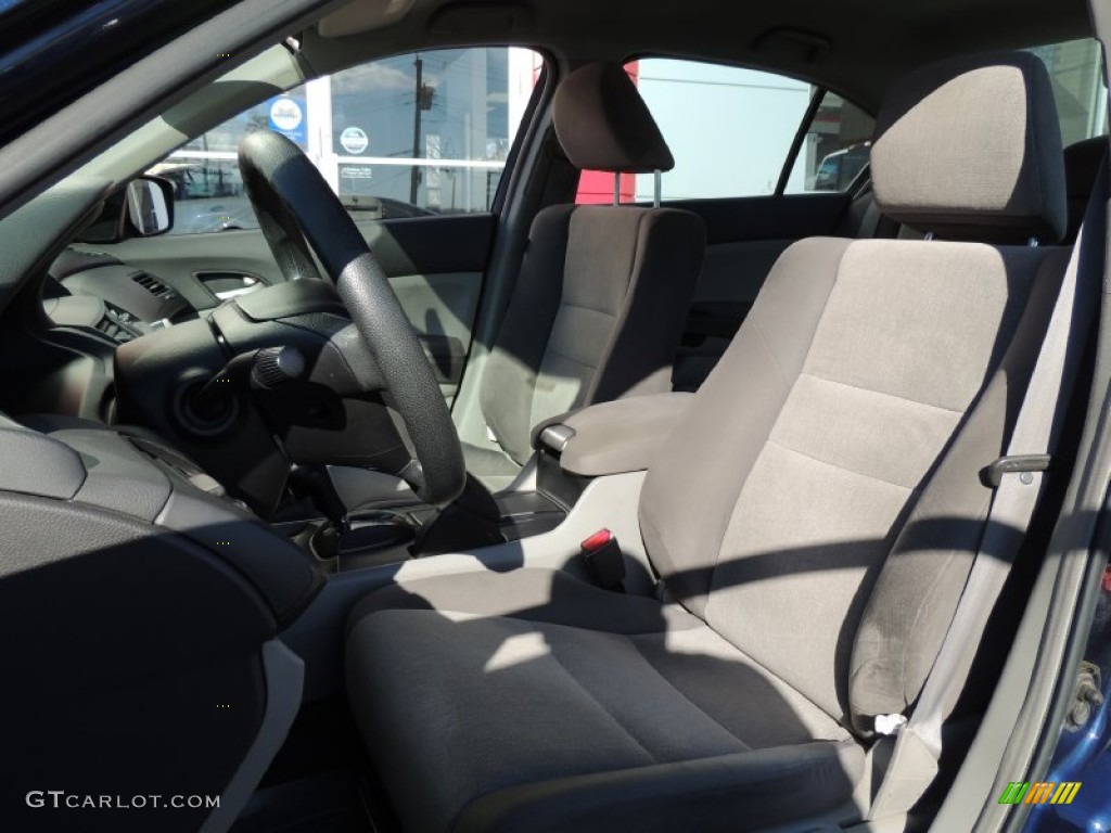 Gray Interior 2008 Honda Accord LX Sedan Photo #76865346