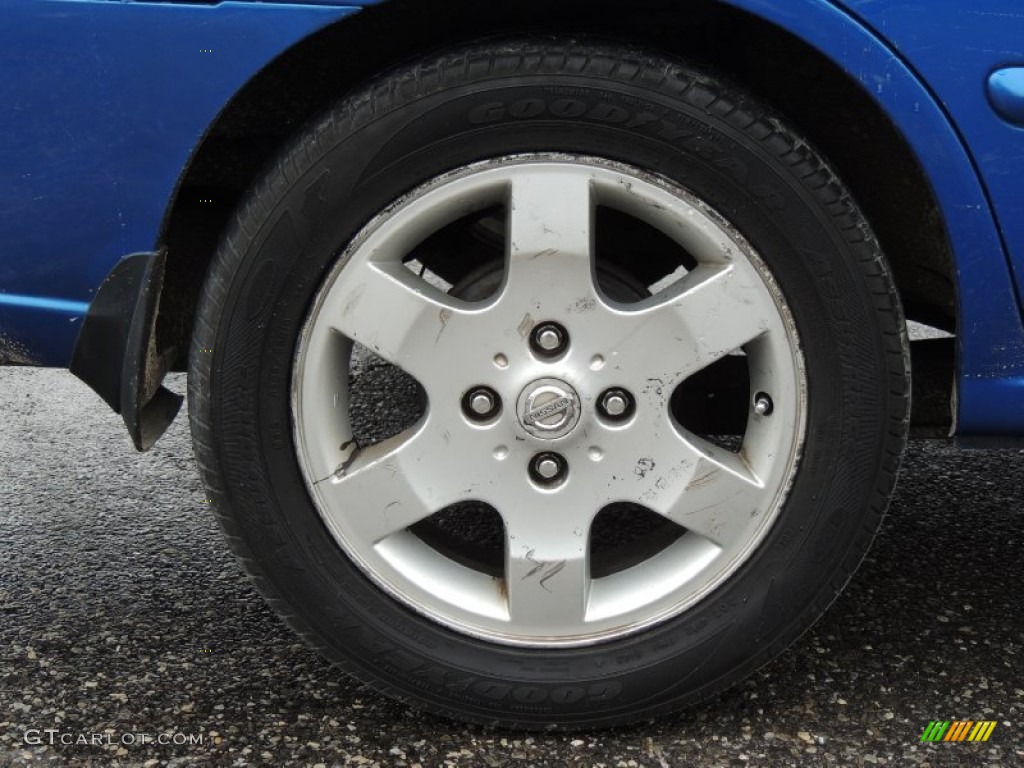 2006 Sentra 1.8 S Special Edition - Sapphire Blue Metallic / Charcoal photo #6