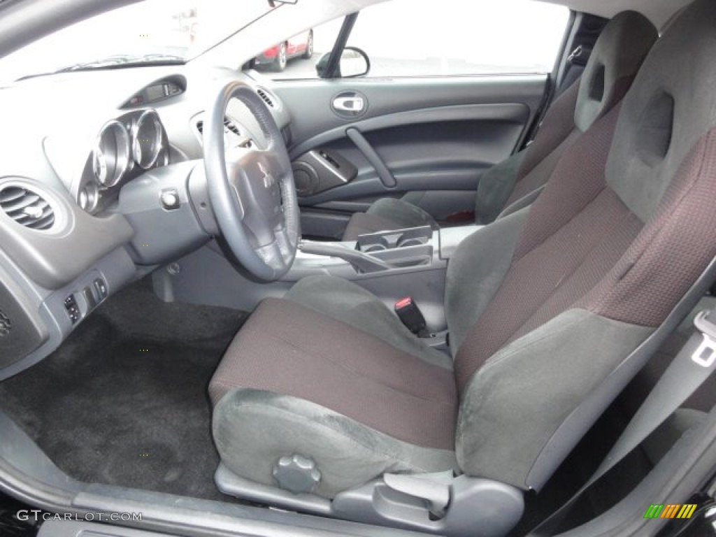 2012 Eclipse GS Coupe - Kalapana Black / Dark Charcoal photo #10