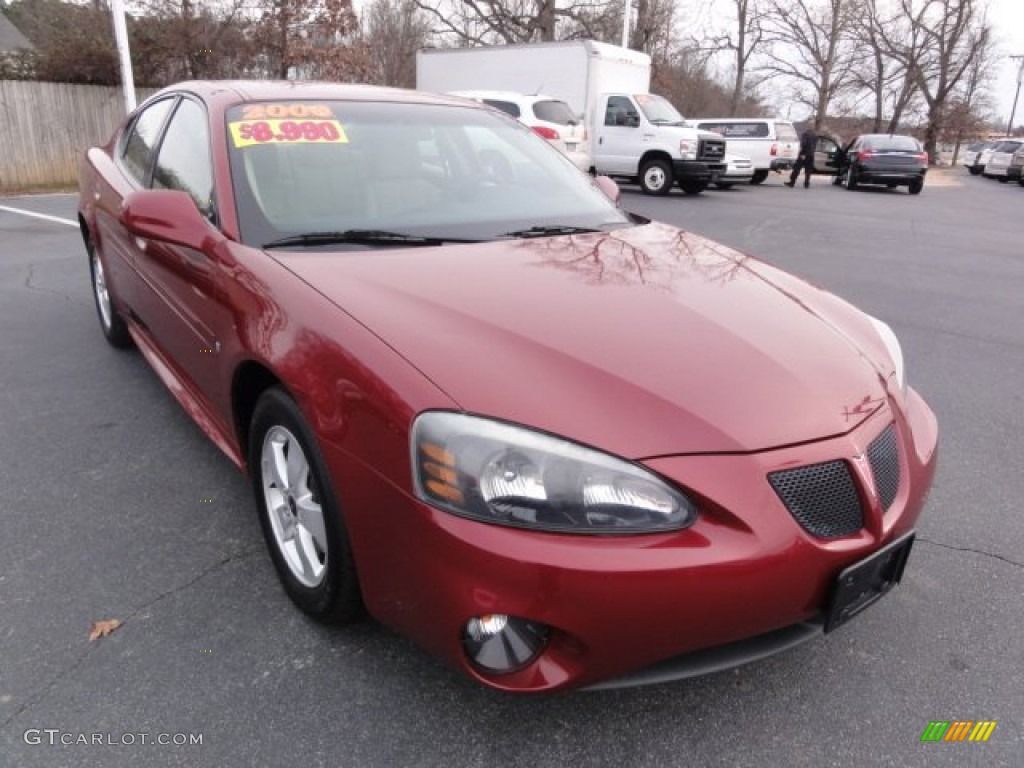 2006 Grand Prix Sedan - Sport Red Metallic / Sand photo #6