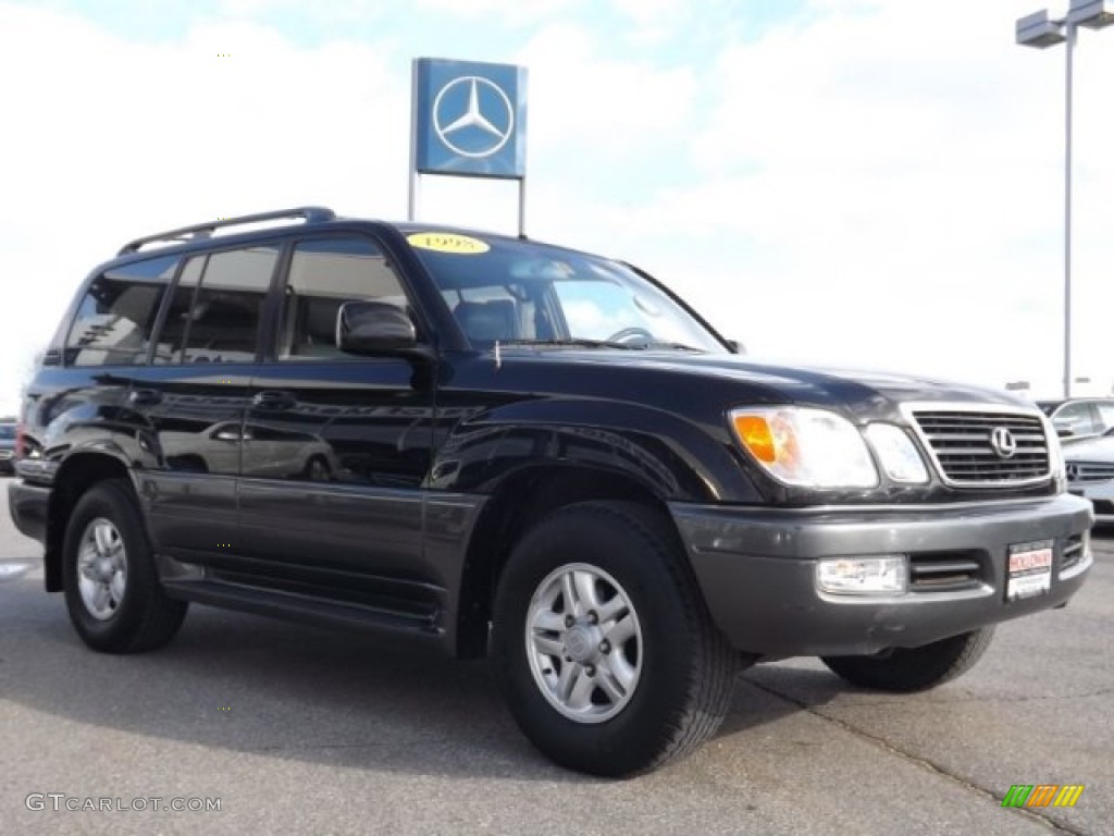 Black Onyx 1998 Lexus LX 470 Exterior Photo #76866624