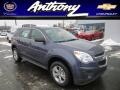 2013 Atlantis Blue Metallic Chevrolet Equinox LS AWD  photo #1