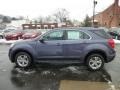 2013 Atlantis Blue Metallic Chevrolet Equinox LS AWD  photo #4