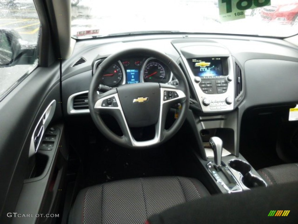 2013 Chevrolet Equinox LT AWD Jet Black Dashboard Photo #76867413