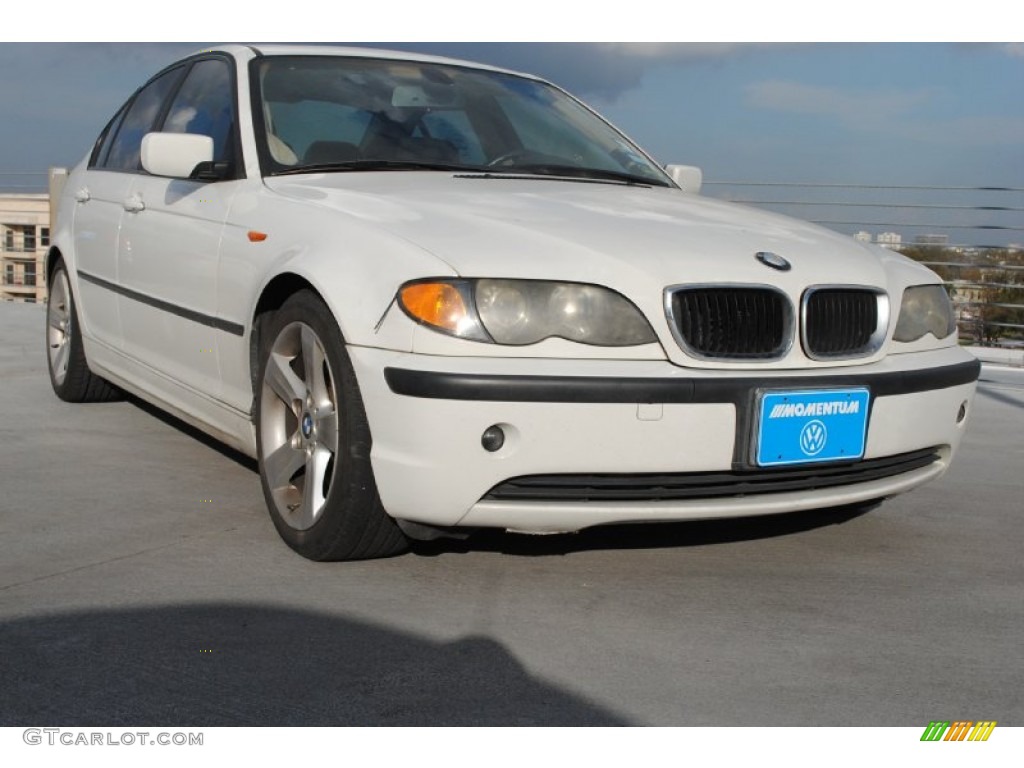 Alpine White BMW 3 Series