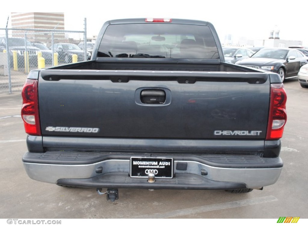 2003 Silverado 1500 LS Extended Cab - Dark Gray Metallic / Dark Charcoal photo #7