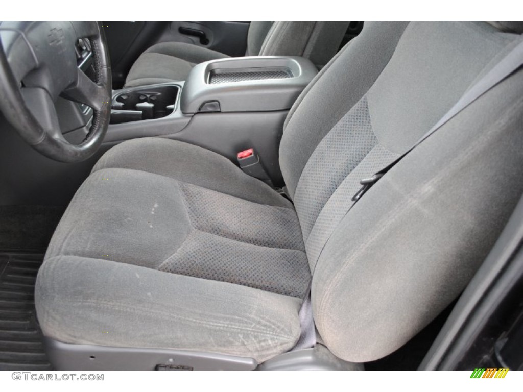 2003 Silverado 1500 LS Extended Cab - Dark Gray Metallic / Dark Charcoal photo #13
