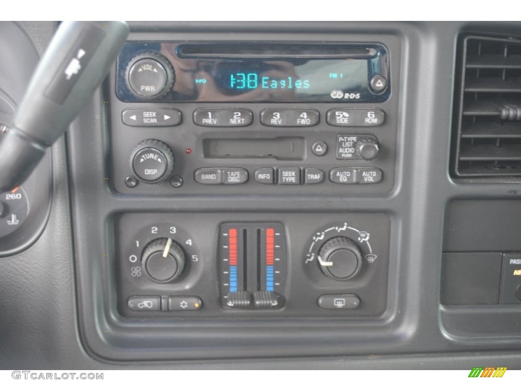 2003 Chevrolet Silverado 1500 LS Extended Cab Controls Photo #76868424