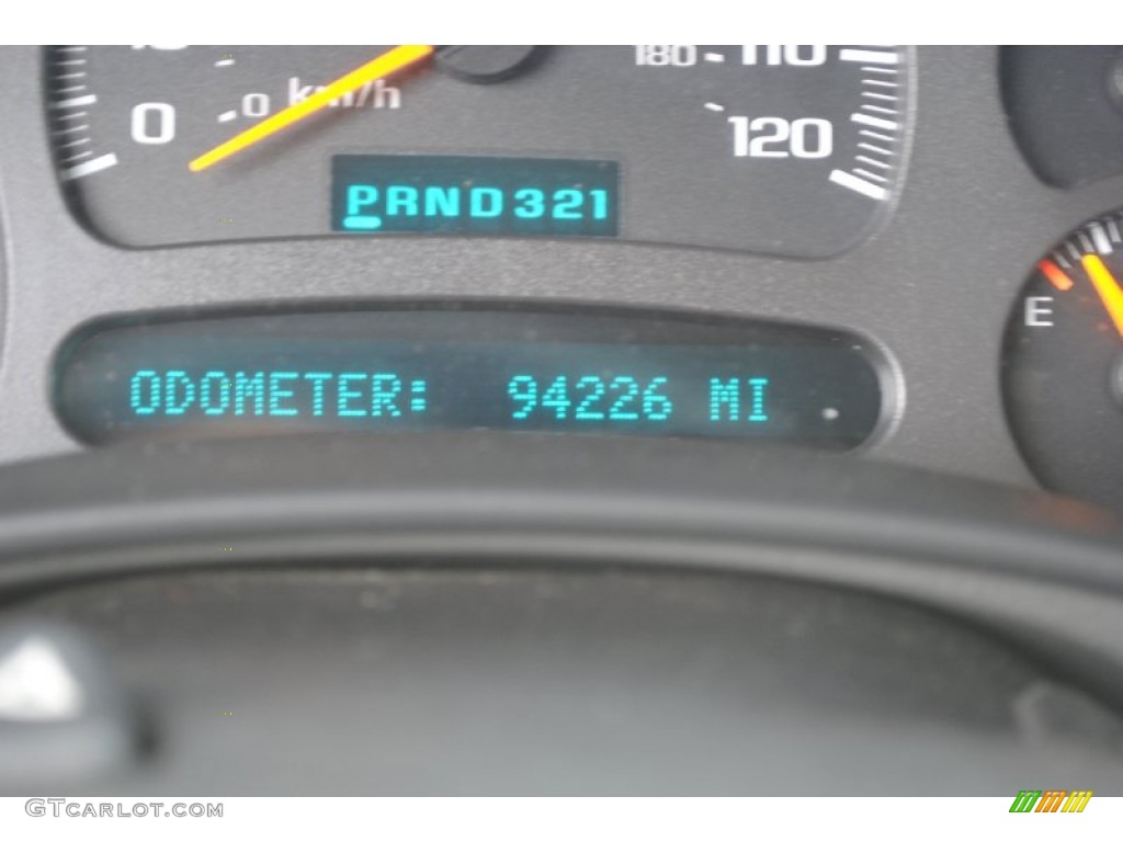 2003 Silverado 1500 LS Extended Cab - Dark Gray Metallic / Dark Charcoal photo #26