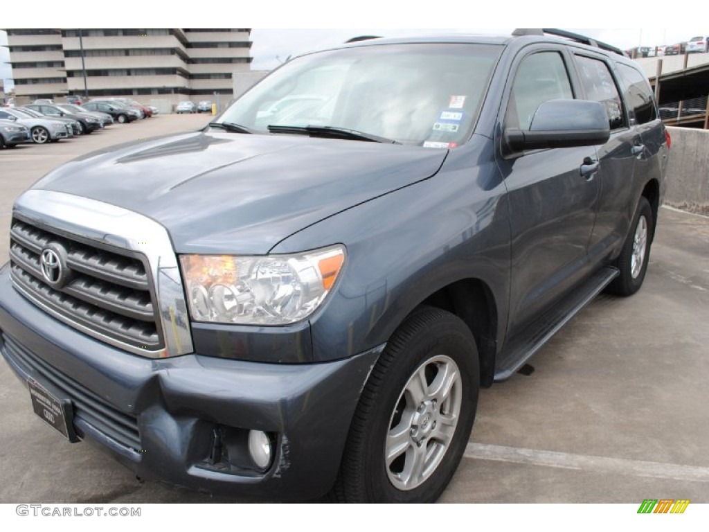Slate Metallic 2008 Toyota Sequoia SR5 Exterior Photo #76868778