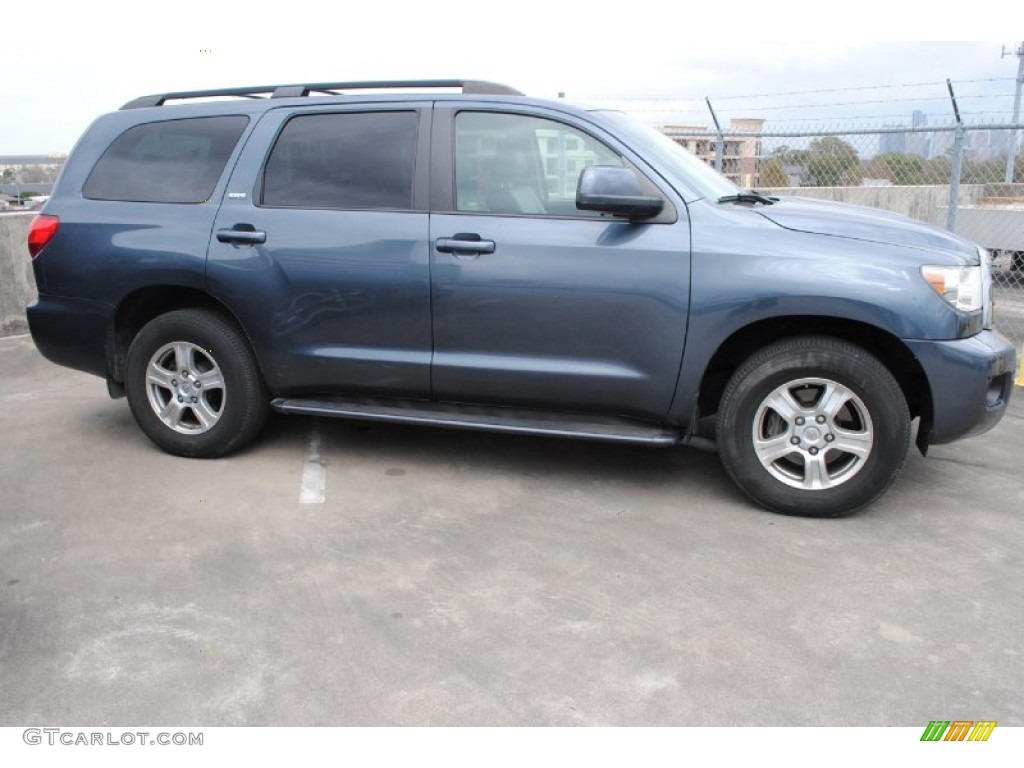 Slate Metallic 2008 Toyota Sequoia SR5 Exterior Photo #76868799