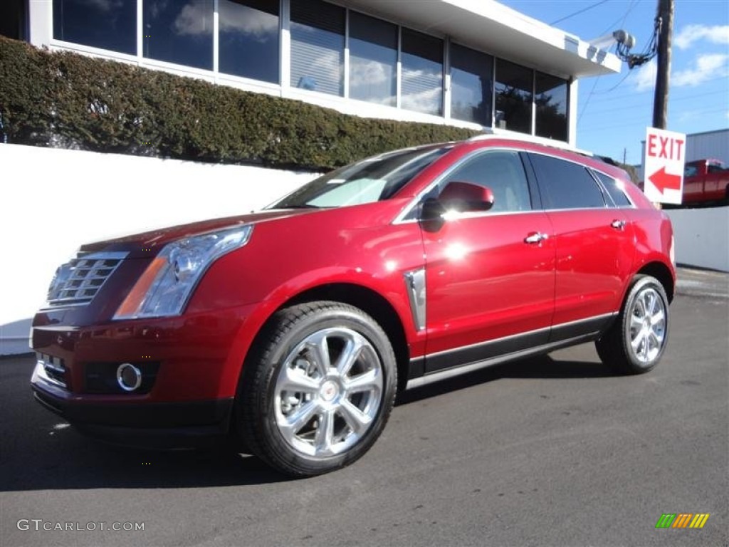 Crystal Red Tintcoat 2013 Cadillac SRX Performance AWD Exterior Photo #76868925