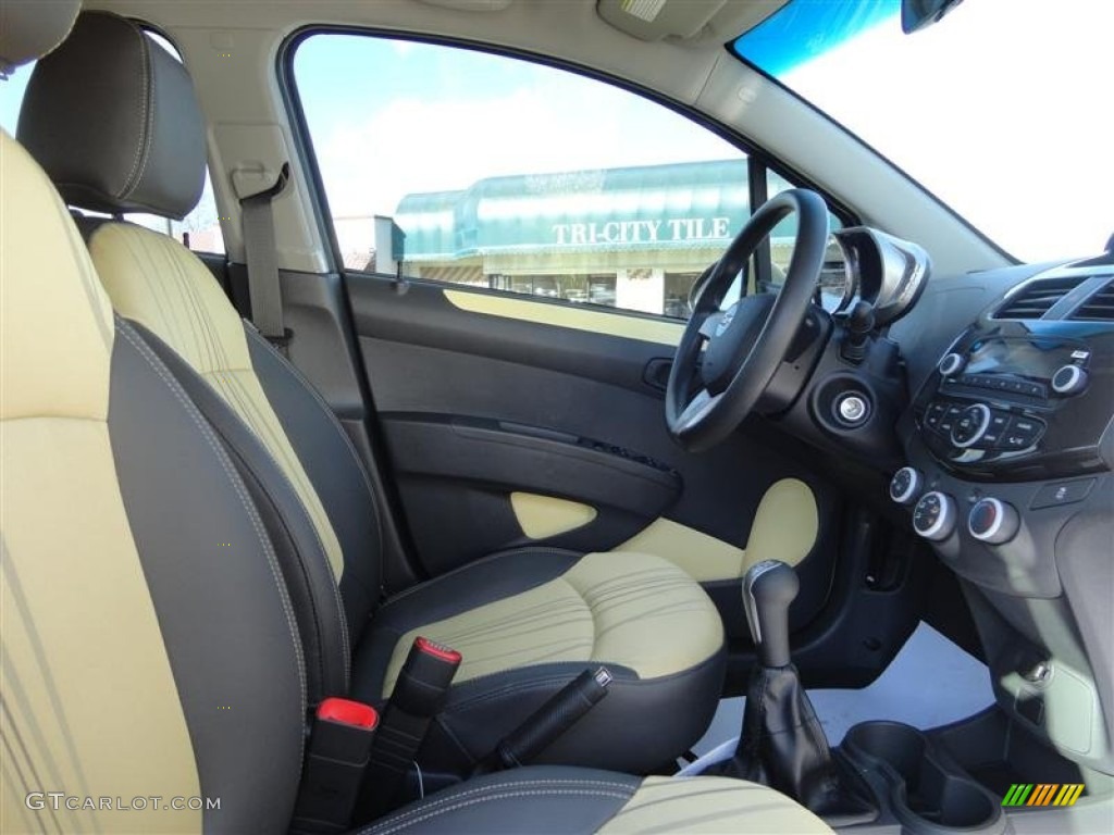 Yellow/Yellow Interior 2013 Chevrolet Spark LS Photo #76868973