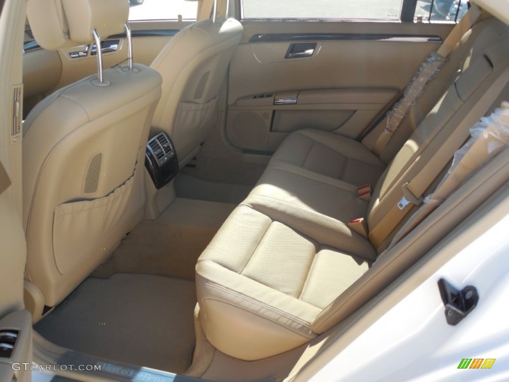 2013 S 550 Sedan - Diamond White Metallic / Cashmere/Savanna photo #8