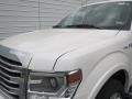 White Platinum Metallic Tri-Coat - F150 Lariat SuperCrew Photo No. 11