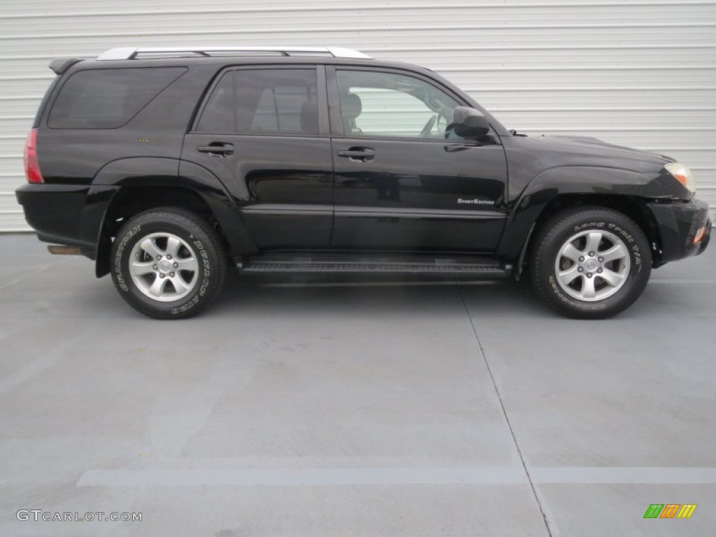 2004 4Runner Sport Edition - Black / Dark Charcoal photo #2