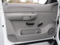 Dark Titanium 2009 Chevrolet Silverado 2500HD LS Crew Cab Door Panel