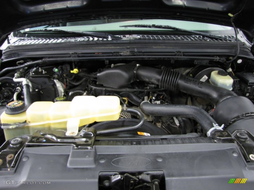2000 Ford F250 Super Duty XL Regular Cab 4x4 5.4 Liter SOHC 16-Valve Triton V8 Engine Photo #76871470