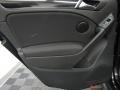 Interlagos Plaid Cloth 2010 Volkswagen GTI 4 Door Door Panel