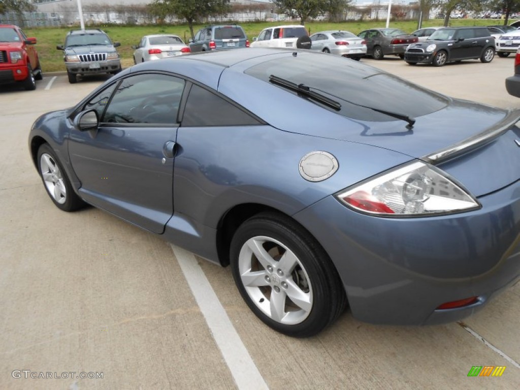 2007 Eclipse GT Coupe - Still Blue Pearl / Medium Gray photo #5
