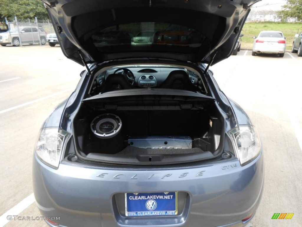 2007 Eclipse GT Coupe - Still Blue Pearl / Medium Gray photo #11