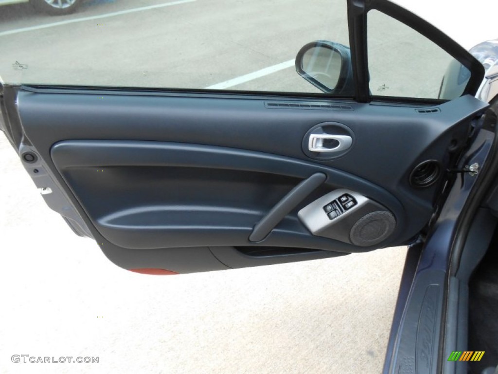 2007 Eclipse GT Coupe - Still Blue Pearl / Medium Gray photo #14