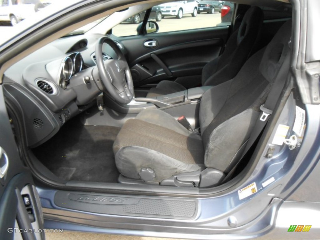 2007 Eclipse GT Coupe - Still Blue Pearl / Medium Gray photo #15