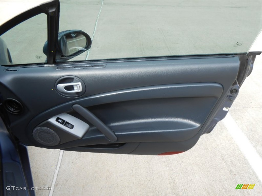 2007 Eclipse GT Coupe - Still Blue Pearl / Medium Gray photo #17