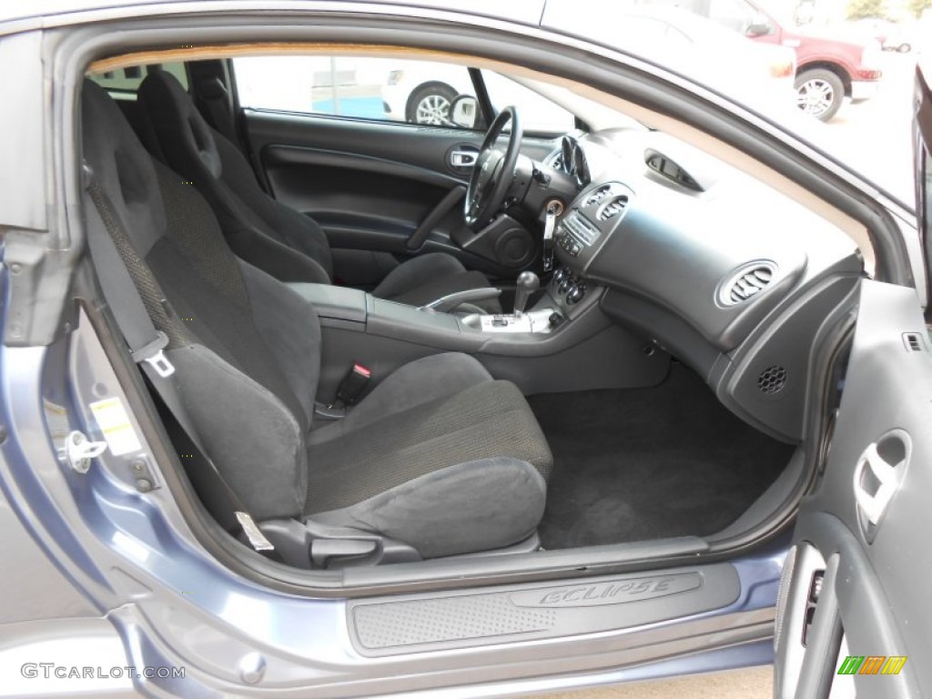 2007 Eclipse GT Coupe - Still Blue Pearl / Medium Gray photo #18